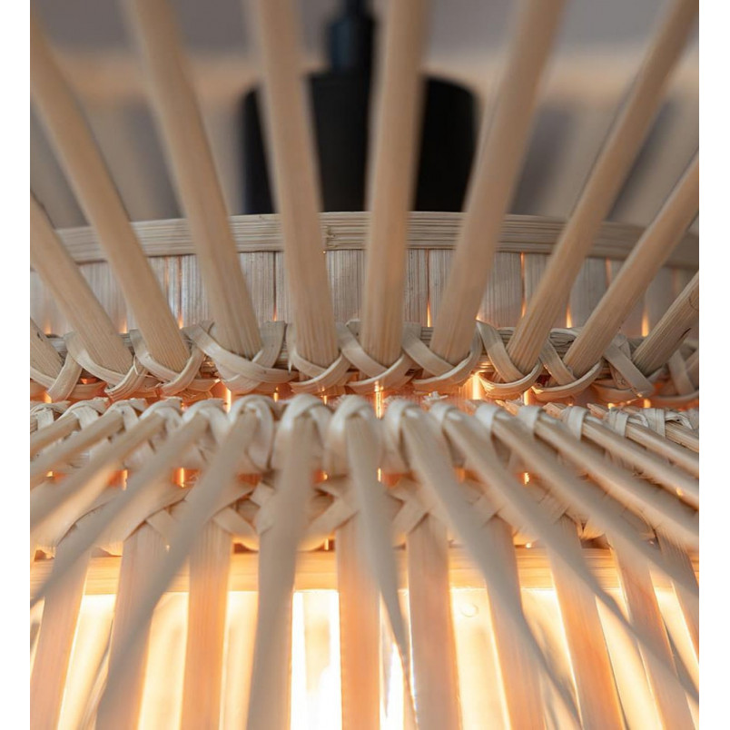 Lampa wisząca boho Duplici 57cm czarna | Markslojd