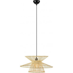 Lampa wisząca boho Duplici 57cm czarna | Markslojd
