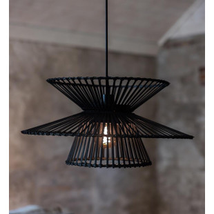 Lampa wisząca boho Duplici czarna | Markslojd
