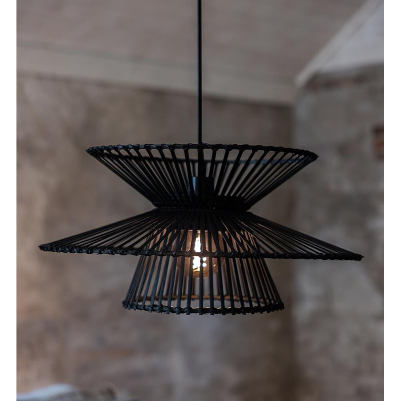 Lampa wisząca boho Duplici czarna | Markslojd