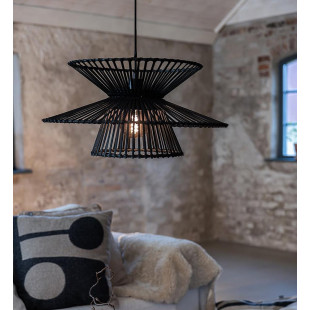 Lampa wisząca boho Duplici czarna | Markslojd