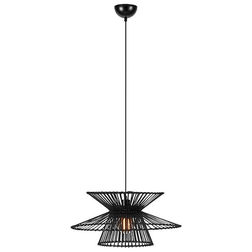 Lampa wisząca boho Duplici czarna | Markslojd