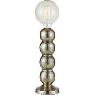 Lampa stołowa orientalna Gong srebrna | Markslojd