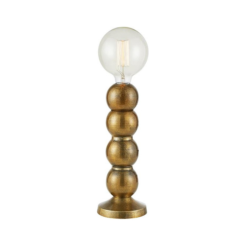 Lampa stołowa orientalna złota Markslojd | Gong