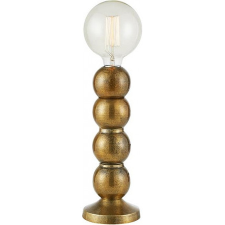 Lampa stołowa orientalna złota Markslojd | Gong