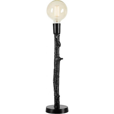 Lampa stołowa czarna Ramo Markslojd | Loftowa lampka E27