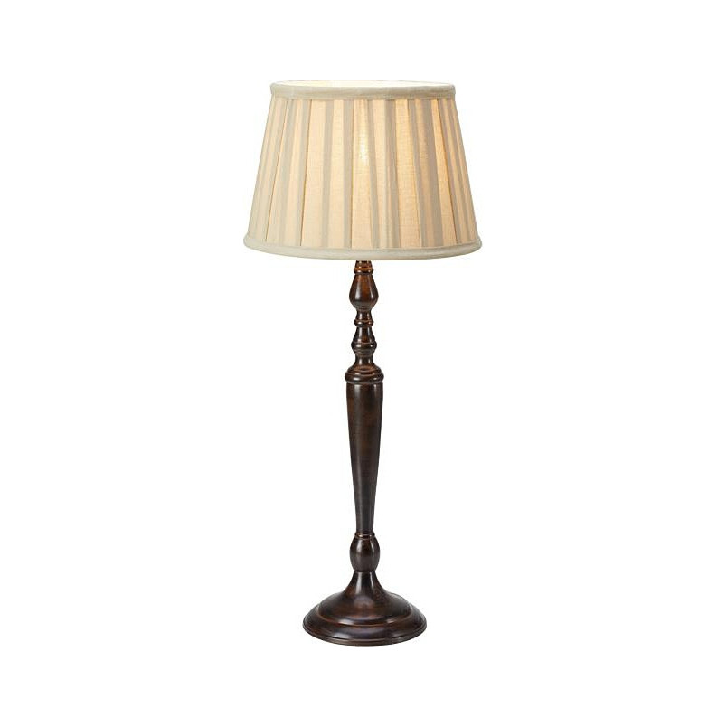 Lampa stołowa Chocolat Markslojd - Beżowa, Rustykalna | Kup online