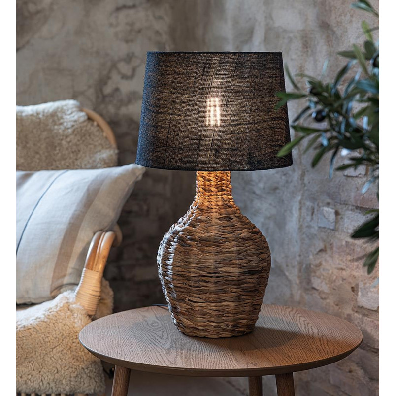 Lampa stołowa pleciona Paglia | Markslojd | Rustykalny Design