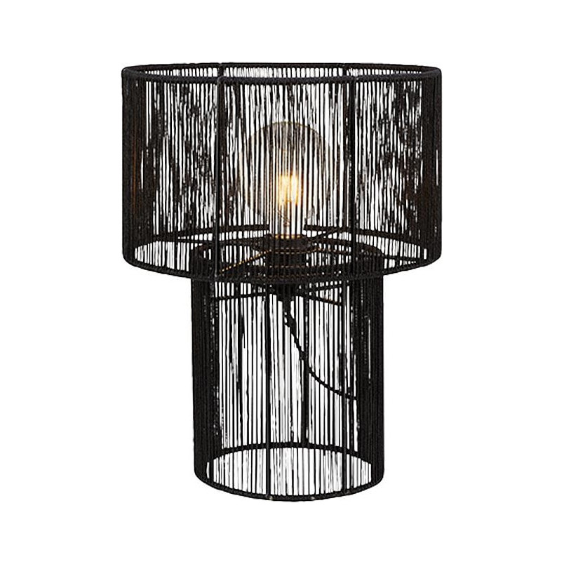 Lampa stołowa boho Soga czarna | Markslojd - Odkryj styl!