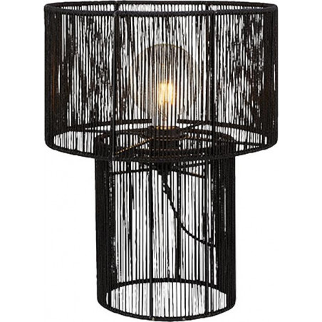 Lampa stołowa boho Soga czarna | Markslojd - Odkryj styl!