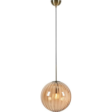 Lampa wisząca Fengari - szkło bursztynowe | Markslojd