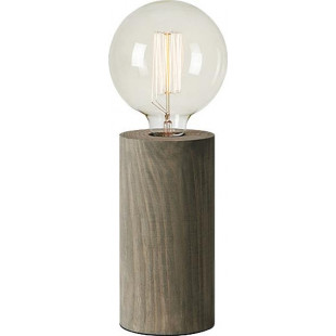 Lampa stołowa drewniana szara Legna | Markslojd