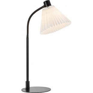 Lampa stołowa Mira biało-czarna | Markslojd - Elegancki Design