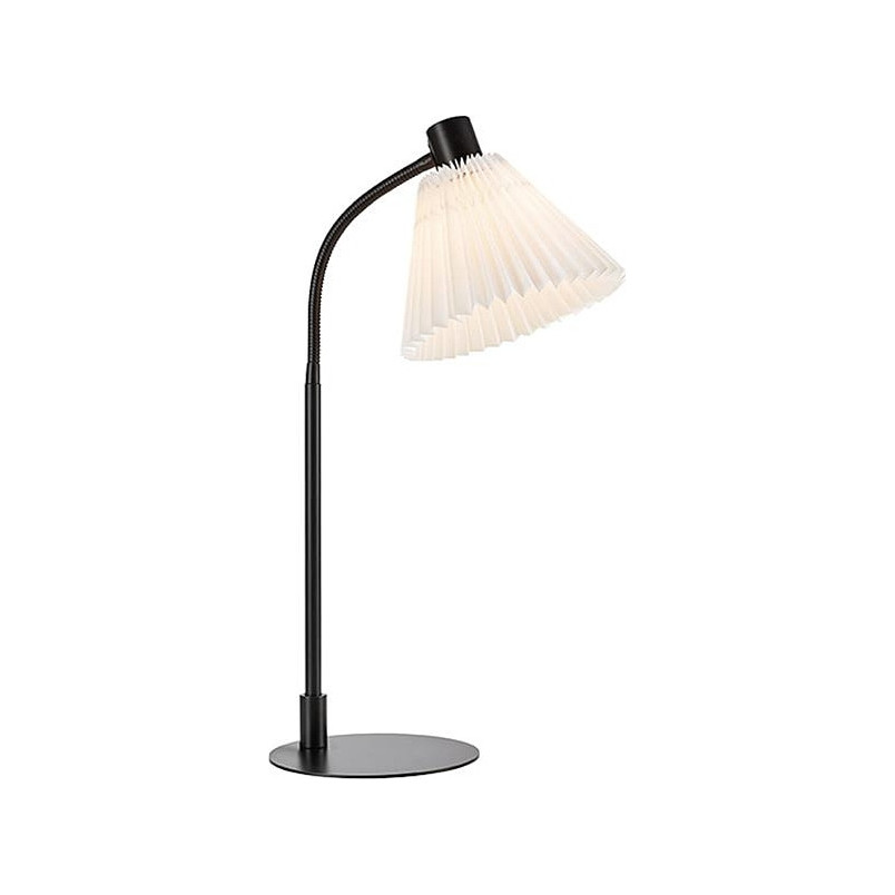 Lampa stołowa Mira biało-czarna | Markslojd - Elegancki Design
