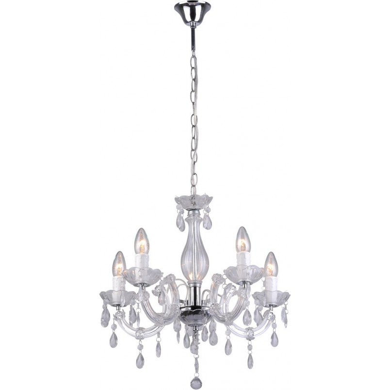 Żyrandol kryształowy Magnolia 48cm - ZumaLine | Eleganckie Oświetlenie