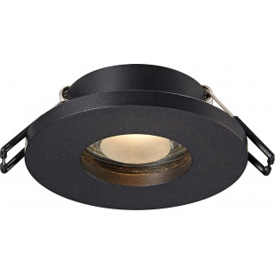 Lampa podtynkowa Chipa DL czarna - oświetlenie łazienkowe ZumaLine
