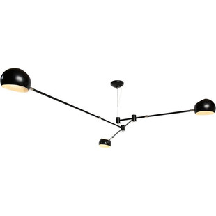 Stylizowa Lampa sufitowa designerska potrójna Astronomy 3 Czarna Step Into marki Step Into Design