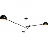Lampa sufitowa Astronomy III | Czarna, metalowa, 3 punkty | Step In Design
