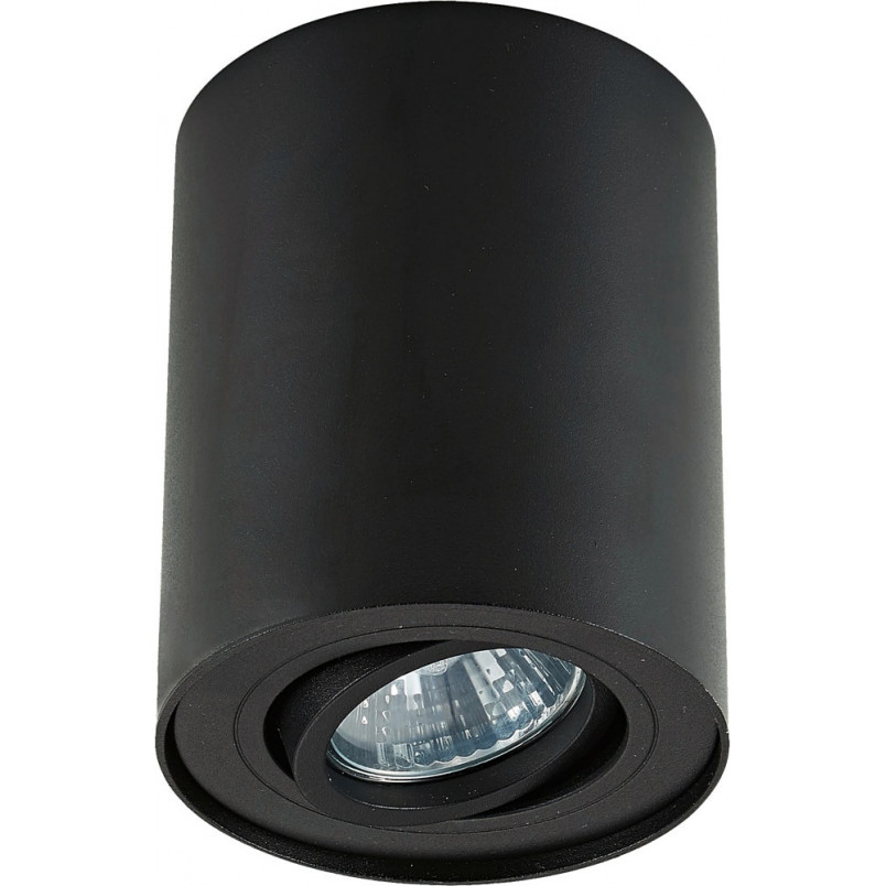 Lampa spot Rondoc czarna - nowoczesne oświetlenie ZumaLine
