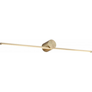 Kinkiet LED Camara złoty 60cm - Minimalistyczny design | Zumaline