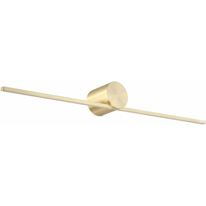 Kinkiet LED złoty Camara 40cm | Minimalistyczny design - Zumaline
