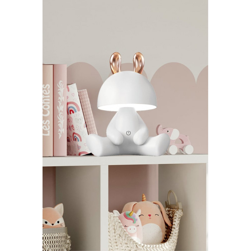 Lampka nocna królik Bunny LED - ZumaLine | Delikatne światło dla dziecka