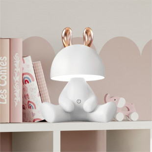 Lampka nocna królik Bunny LED - ZumaLine | Delikatne światło dla dziecka