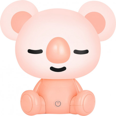 Lampa Koala LED Różowa dla Dziewczynki | ZumaLine