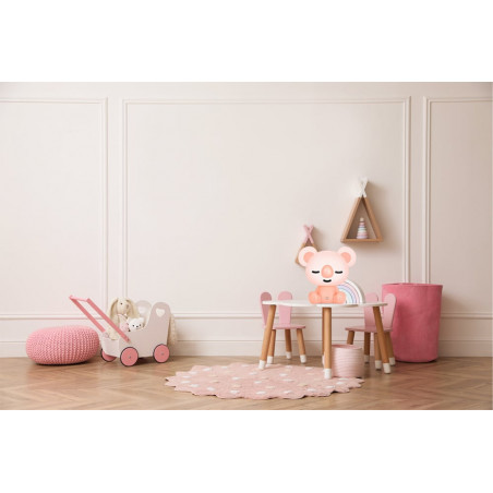 Lampa Koala LED Różowa dla Dziewczynki | ZumaLine