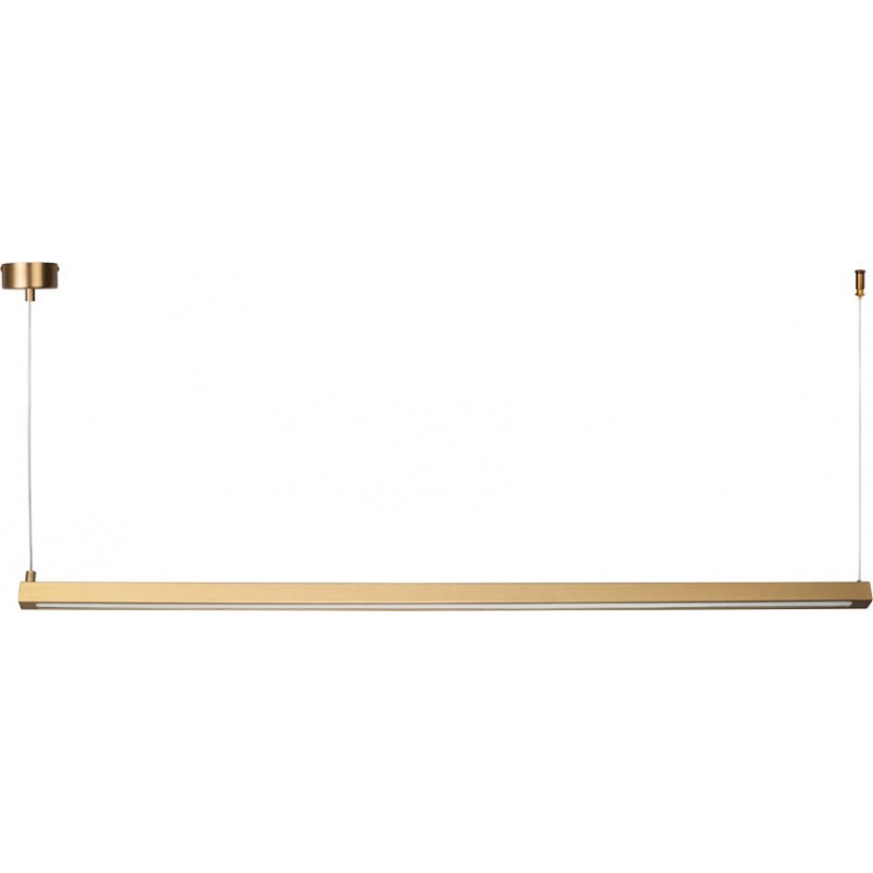 Złota lampa wisząca LED Beam 100cm | Step Into Design