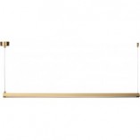 Złota lampa wisząca LED Beam 100cm | Step Into Design