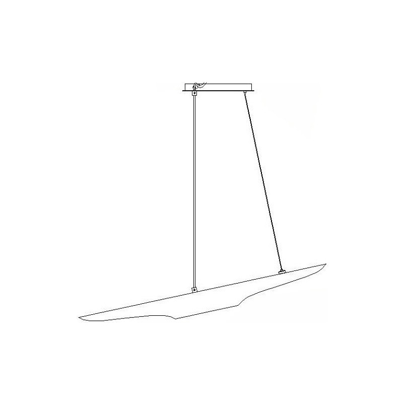 Lampa wisząca Black Tube 100cm | Step Design - Elegancki Design
