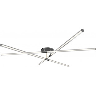 Lampa sufitowa nowoczesna Lautaro LED 56,6x60cm czarna Zumaline