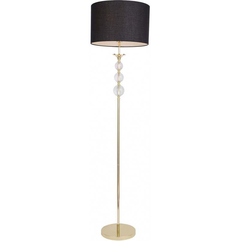 Lampa podłogowa Rea czarno-złota | ZumaLine - 599 PLN