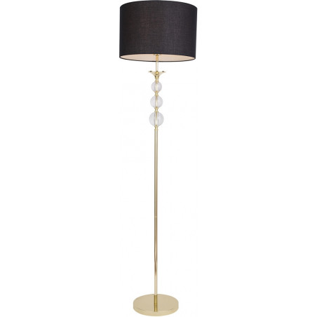 Lampa podłogowa Rea czarno-złota | ZumaLine - 599 PLN