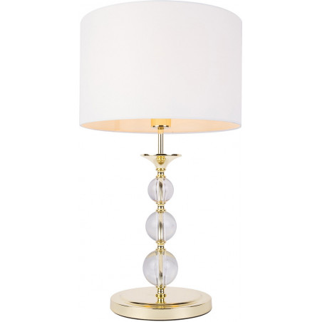 Lampa Rea ZumaLine - Biało-Złota, Hampton | Oświetlenie