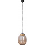 Lampa wisząca szklana Boom | Bursztynowa | Step Design