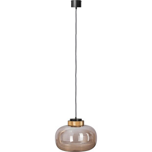 Lampa wisząca szklana Boom bursztynowa | Step Into Design