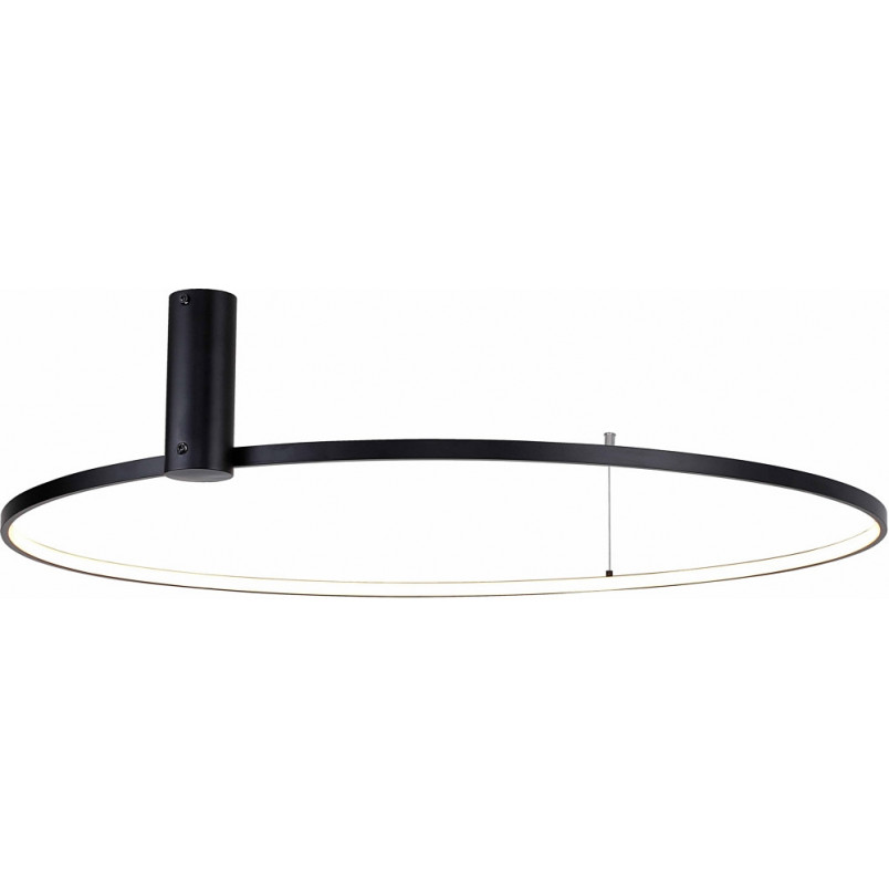 Lampa Sufitowa LED Czarna Horik 90cm | ZumaLine
