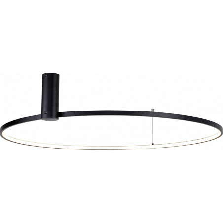 Lampa Sufitowa LED Czarna Horik 90cm | ZumaLine
