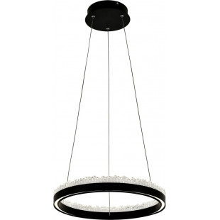 Lampa wisząca Regi LED czarna - ZumaLine | Glamour