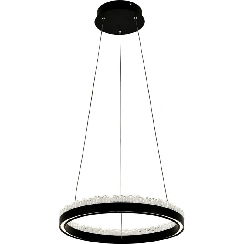 Lampa wisząca Regi LED czarna - ZumaLine | Glamour