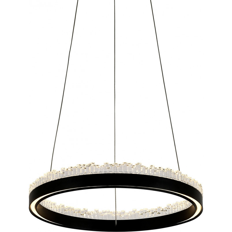 Lampa wisząca Regi LED czarna - ZumaLine | Glamour