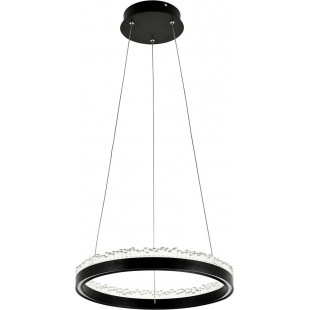 Lampa wisząca Regi LED czarna - ZumaLine | Glamour