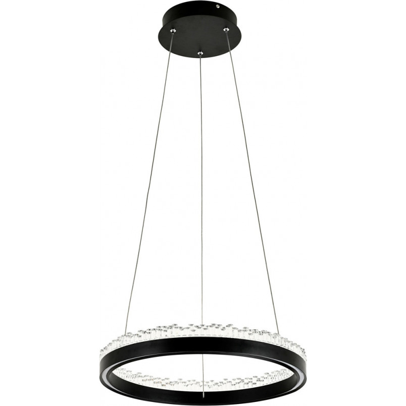 Lampa wisząca Regi LED czarna - ZumaLine | Glamour