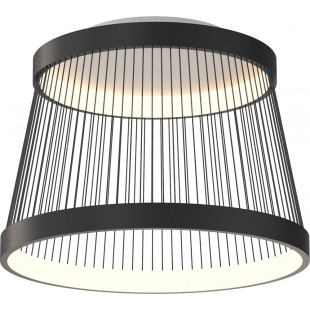 Plafon LED Balu czarny - nowoczesne oświetlenie loft | Zumaline