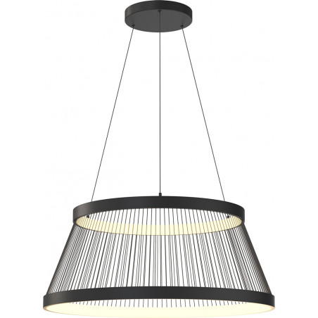 Lampa wisząca Balu LED czarna - nowoczesny design | Zumaline