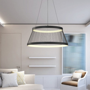 Lampa wisząca Balu LED czarna - nowoczesny design | Zumaline