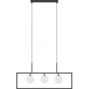 Lampa wisząca Zuma Line Piro - 3 szkło alabastrowe | Kup online