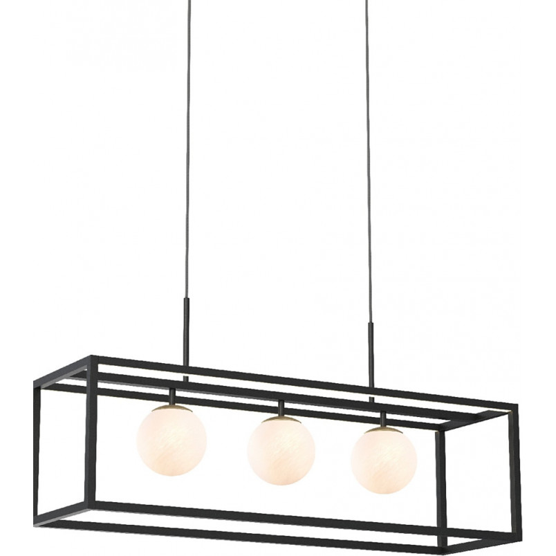 Lampa wisząca Zuma Line Piro - 3 szkło alabastrowe | Kup online